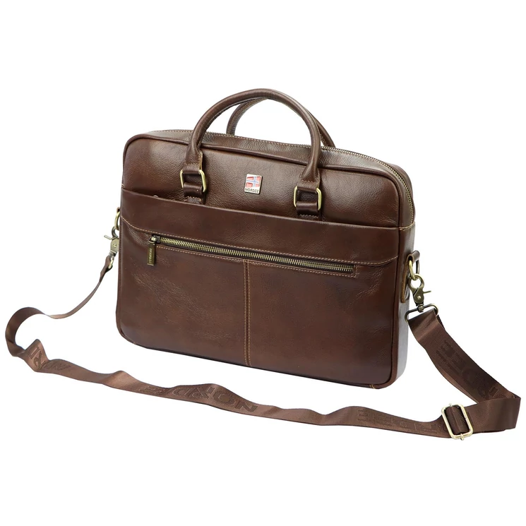 Nordee Valódi bőr Aktatáska