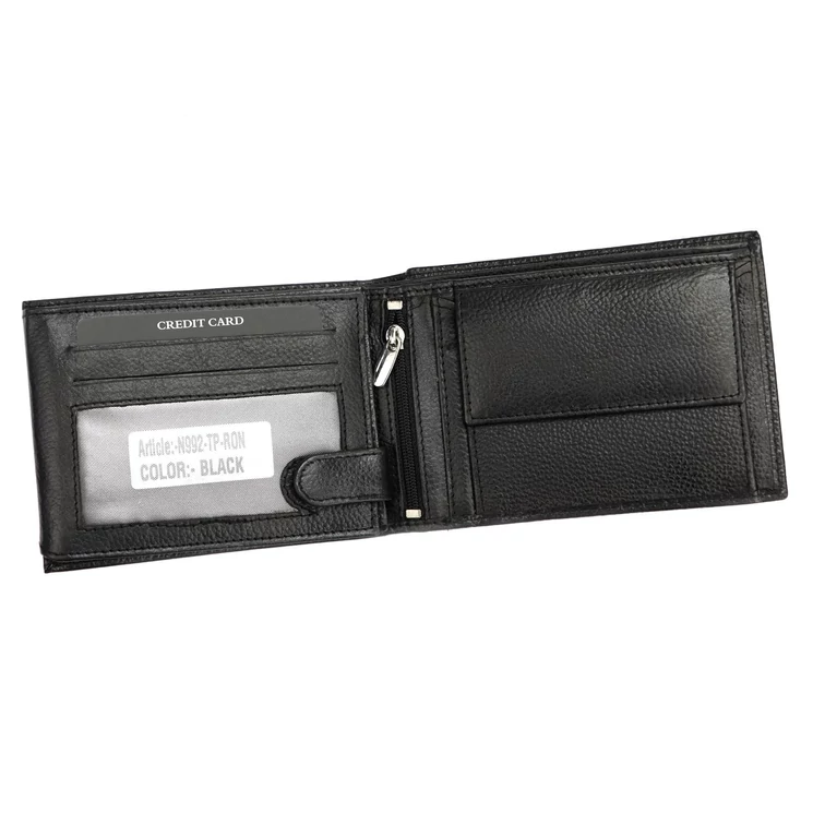 Ronaldo Valódi bőr Pénztárca