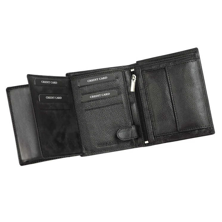 Ronaldo Valódi bőr Pénztárca