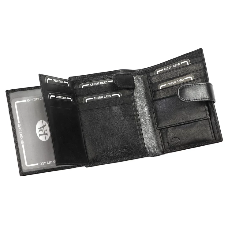 Pierre Andreus Valódi bőr Pénztárca