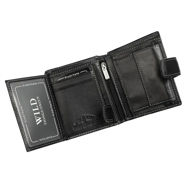 Wild Valódi bőr Pénztárca