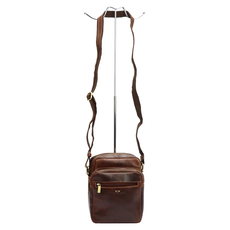 Peterson Valódi bőr Válltáska