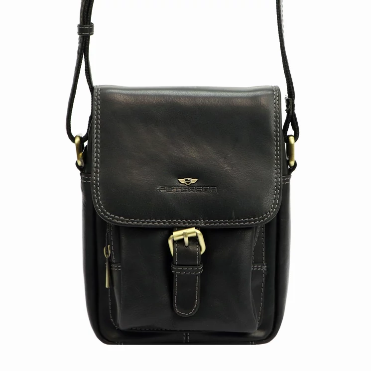 Peterson Valódi bőr Válltáska