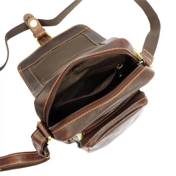 Peterson Valódi bőr Válltáska