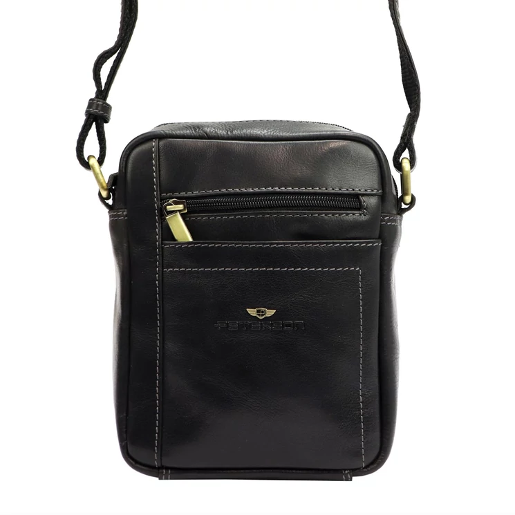 Peterson Valódi bőr Válltáska