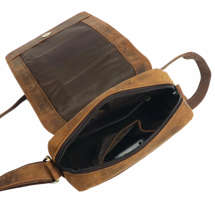 Nordee Valódi bőr férfi Válltáska