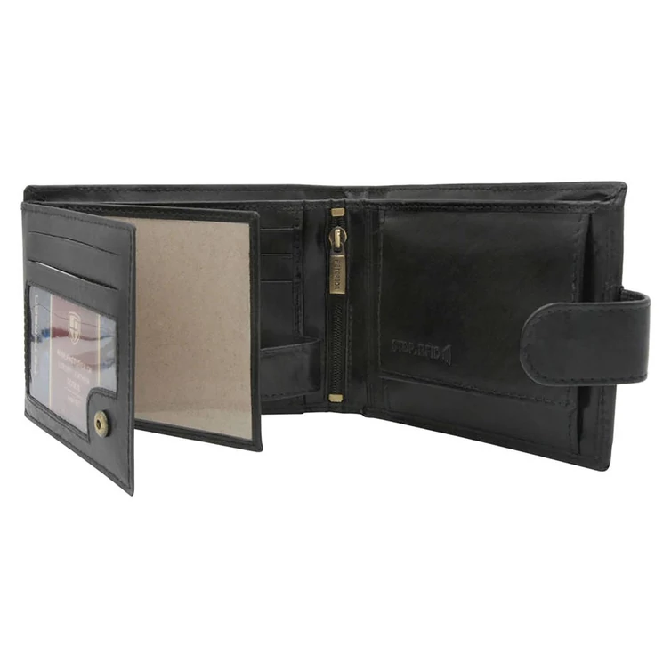 Peterson Valódi bőr Pénztárca