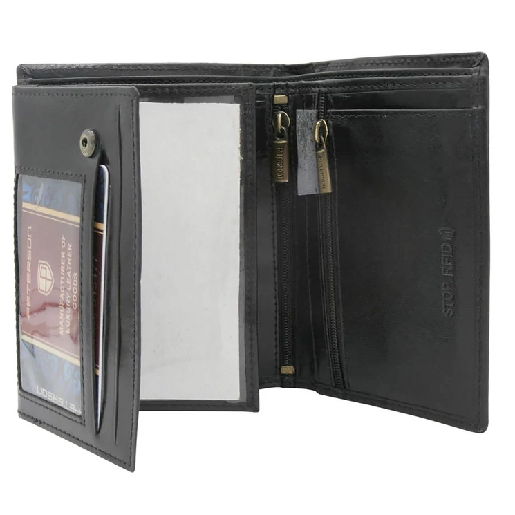 Peterson Valódi bőr Pénztárca