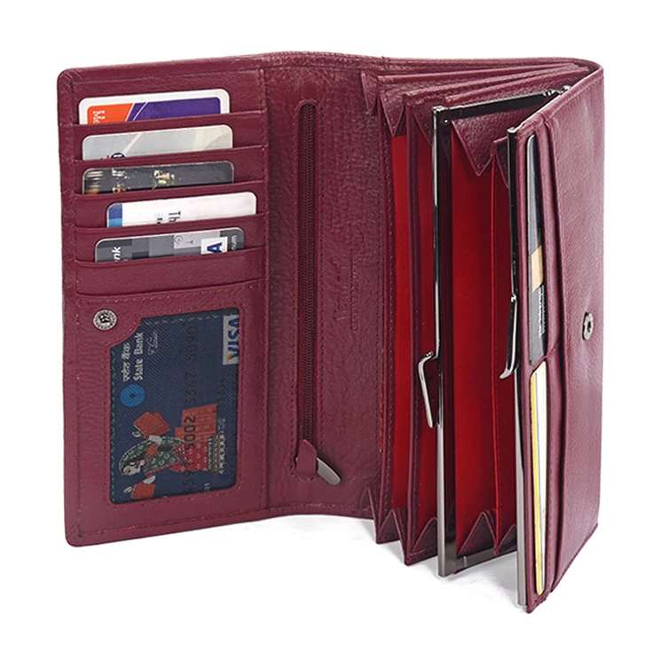 VerMari Valódi bőr Pénztárca