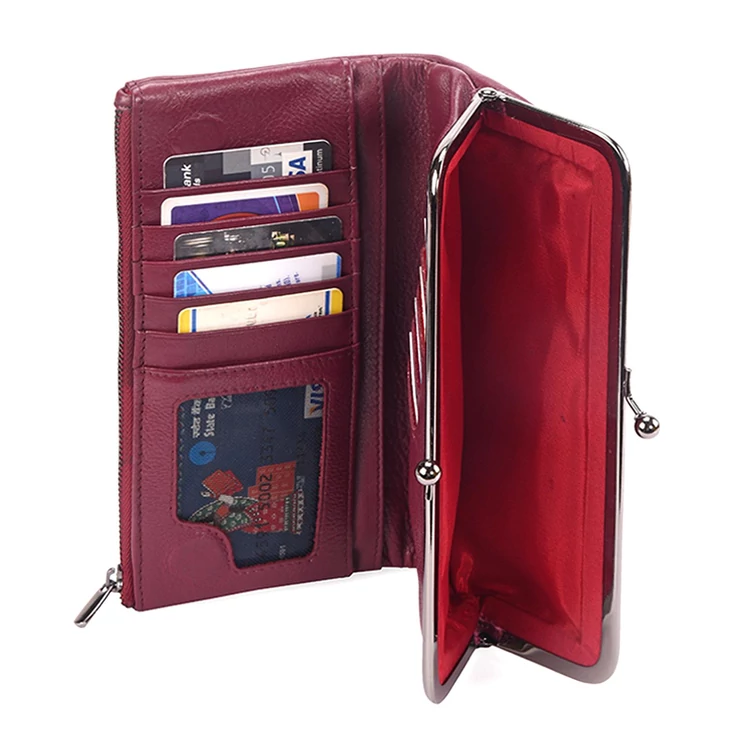 VerMari Valódi bőr Pénztárca