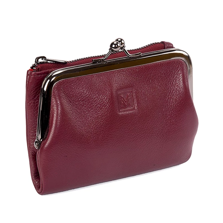 Csatos Valódi bőr Pénztárca