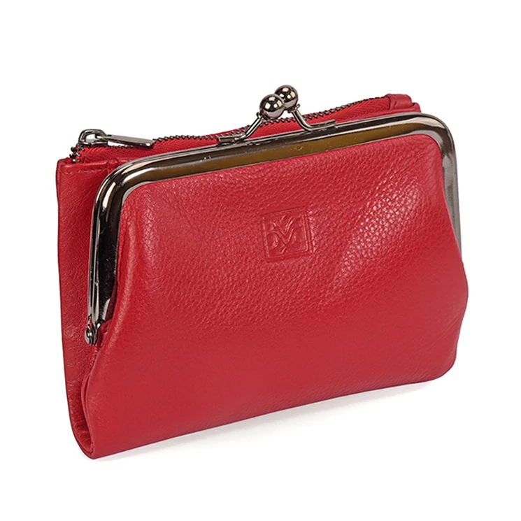 Csatos Valódi bőr Pénztárca