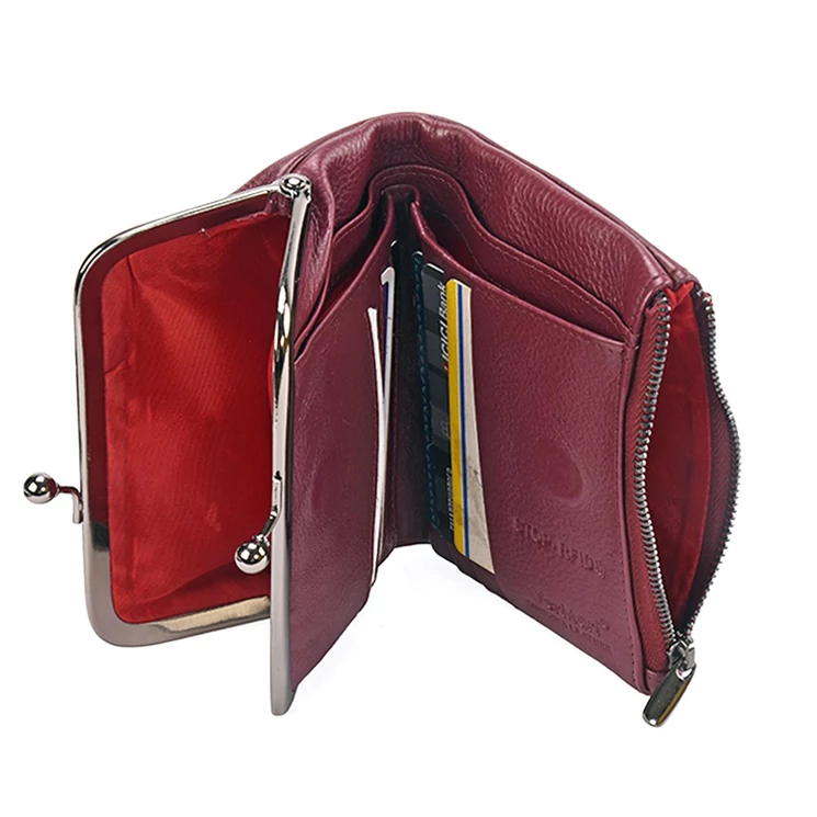 Csatos Valódi bőr Pénztárca