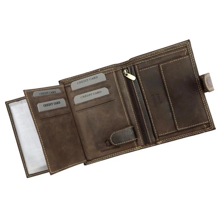 Wild Valódi bőr Pénztárca