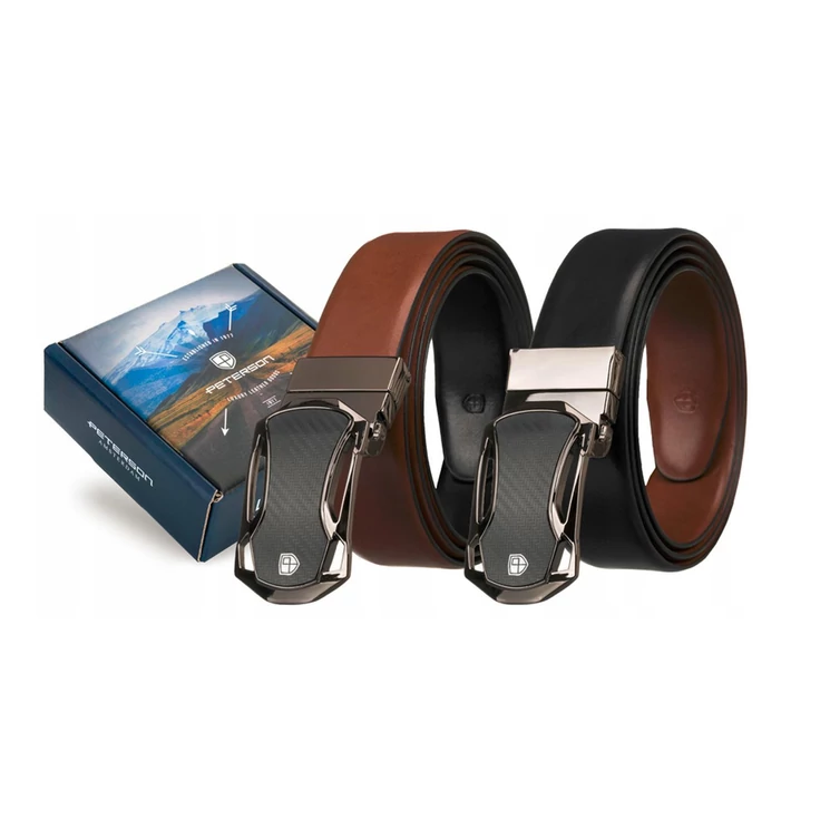 Peterson Valódi bőr Öv 115 cm