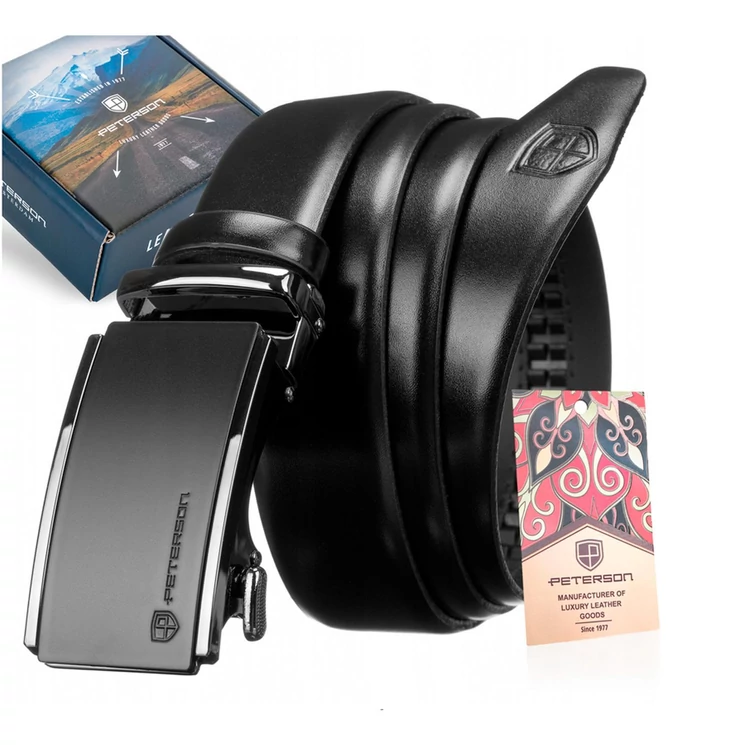 Peterson Valódi bőr Öv 120 cm
