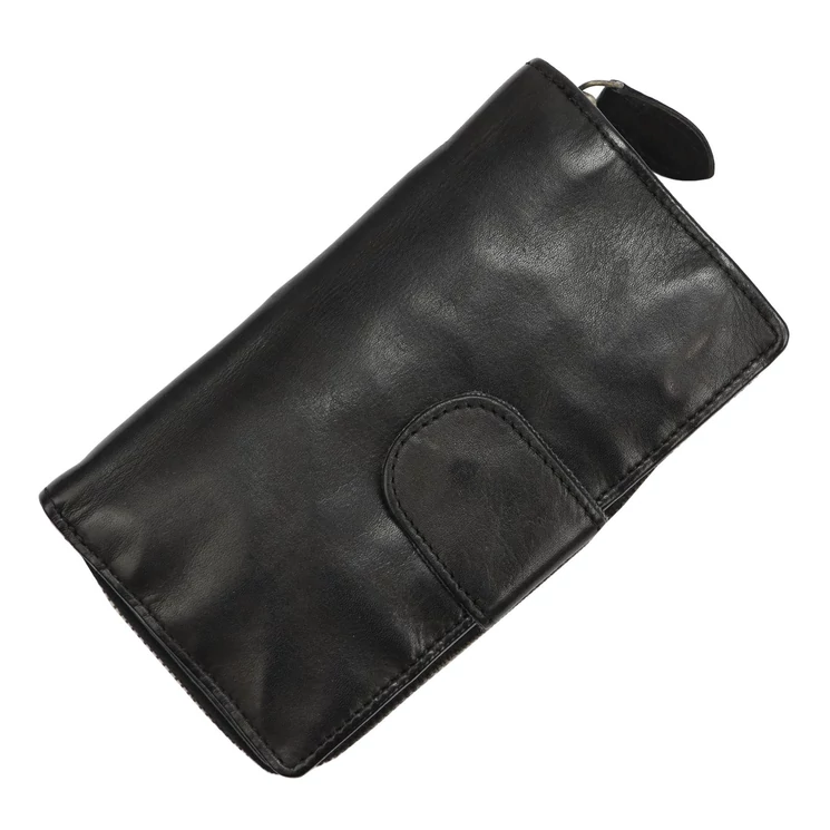 VS vintage valódi bőr Pénztárca