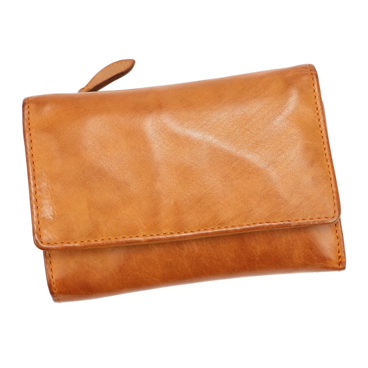 VS vintage valódi bőr Pénztárca