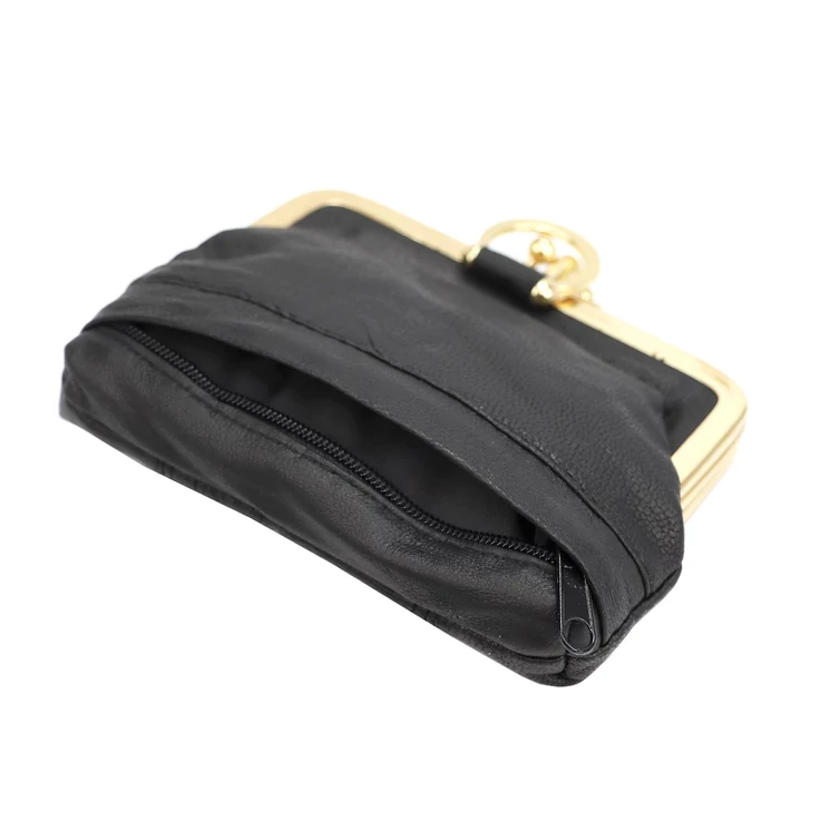 Kisméretű csatos női Pénztárca pink színben