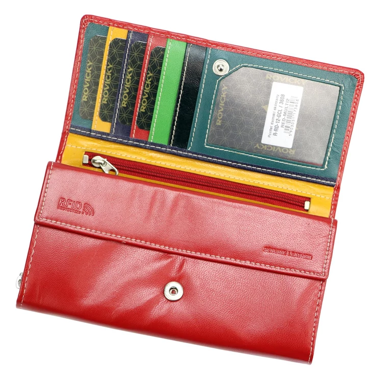 Rovicky Valódi bőr Pénztárca