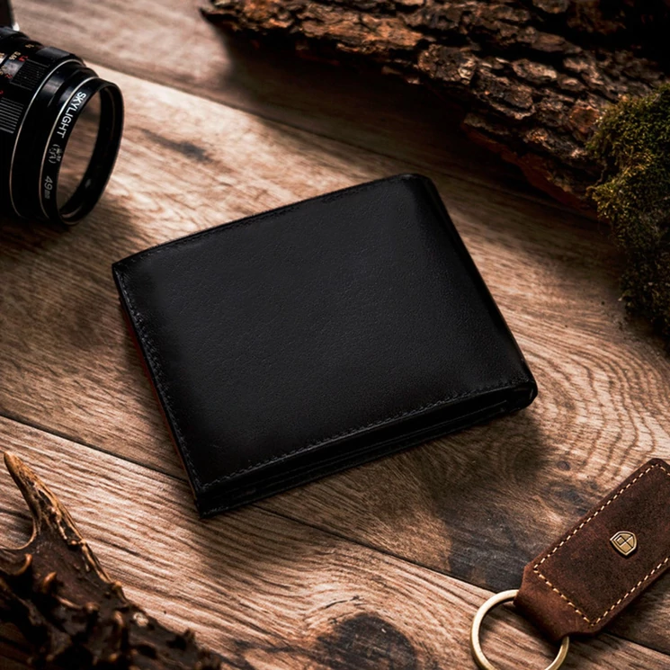 Peterson Valódi bőr Pénztárca