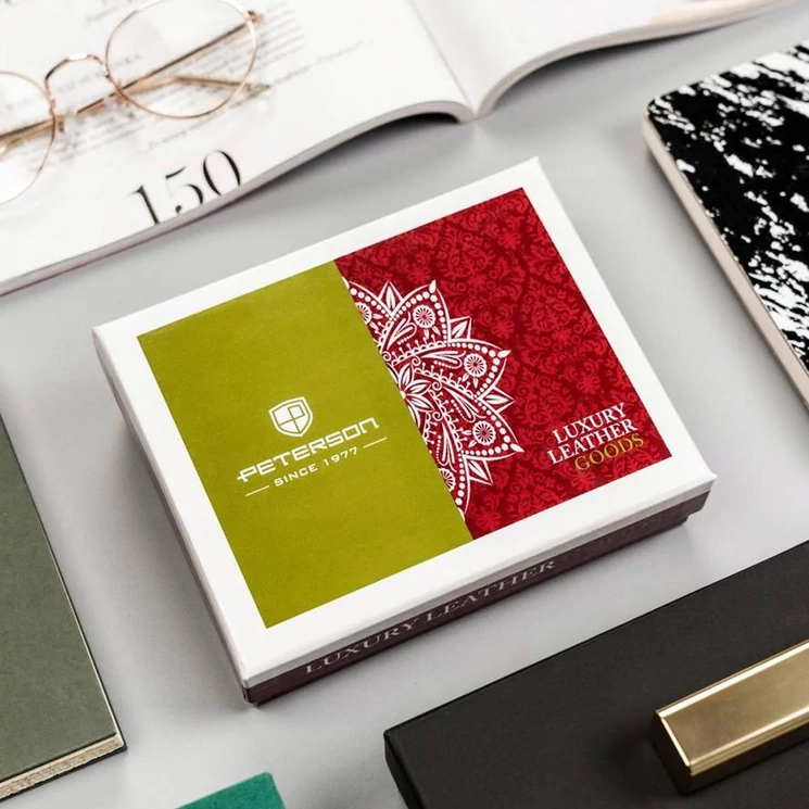 Peterson Valódi bőr Kulcstartó