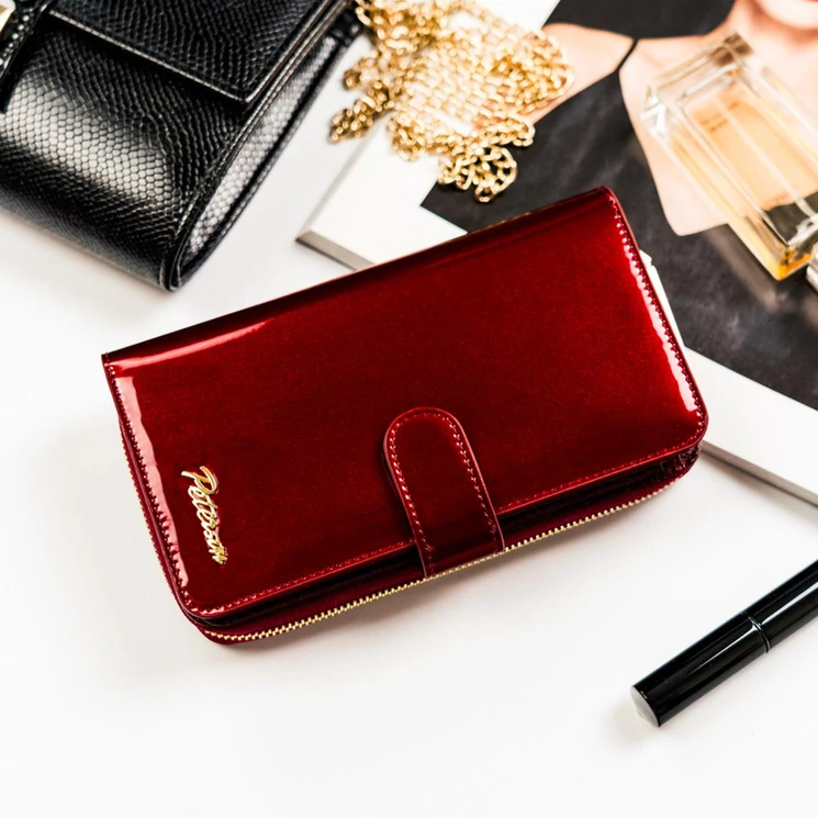 Peterson Valódi bőr Pénztárca