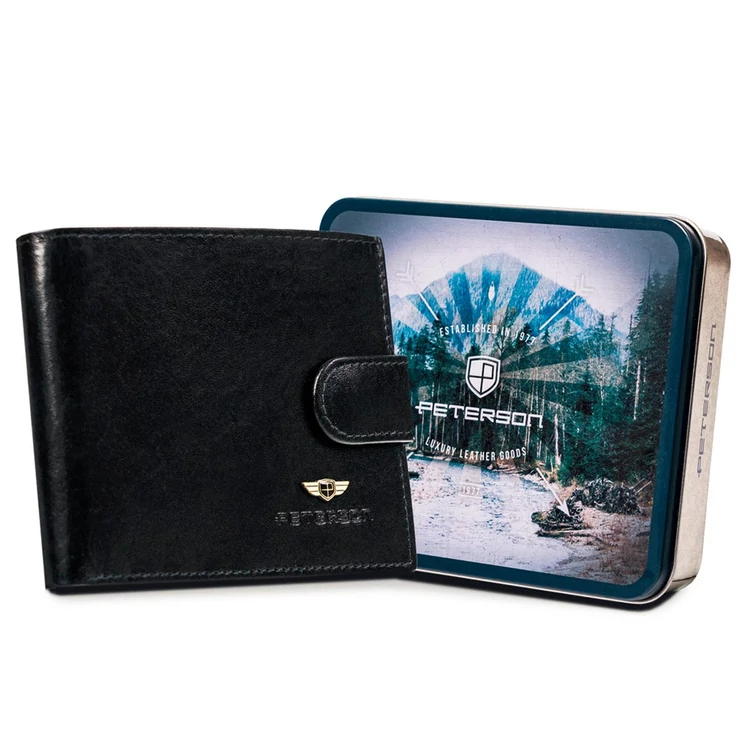 Peterson Valódi bőr Pénztárca