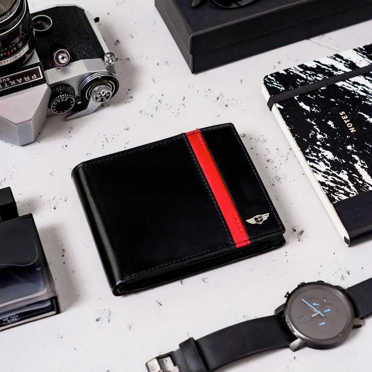 Peterson Valódi bőr Pénztárca