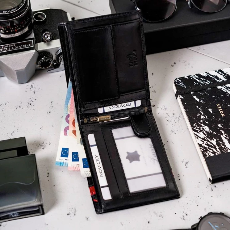 Peterson Valódi bőr Pénztárca