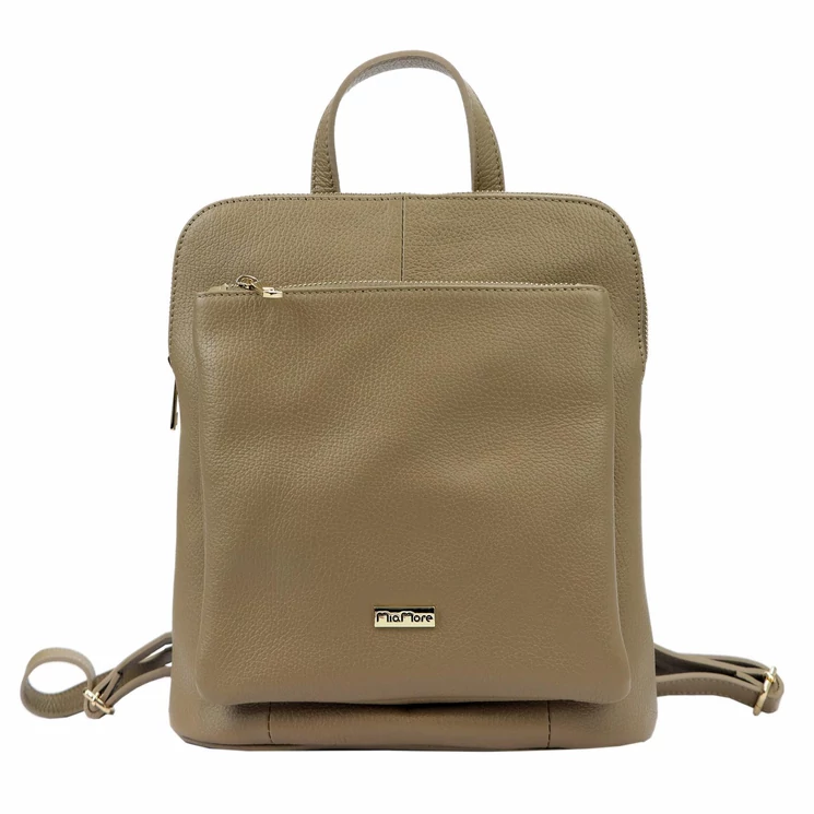 MiaMore Valódi bőr Hátizsák
