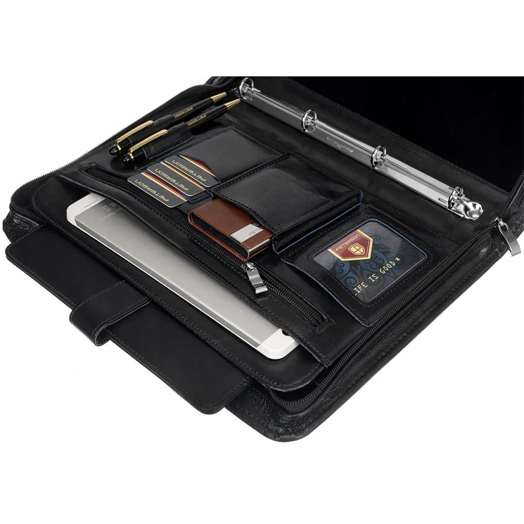 Peterson Valódi bőr Aktatáska