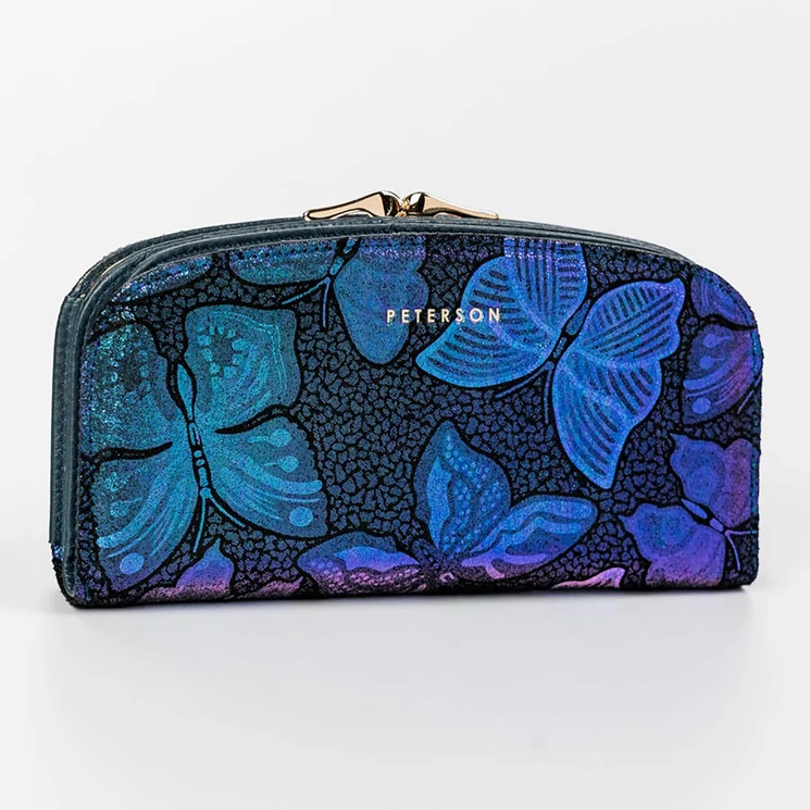 Peterson Valódi bőr Pénztárca