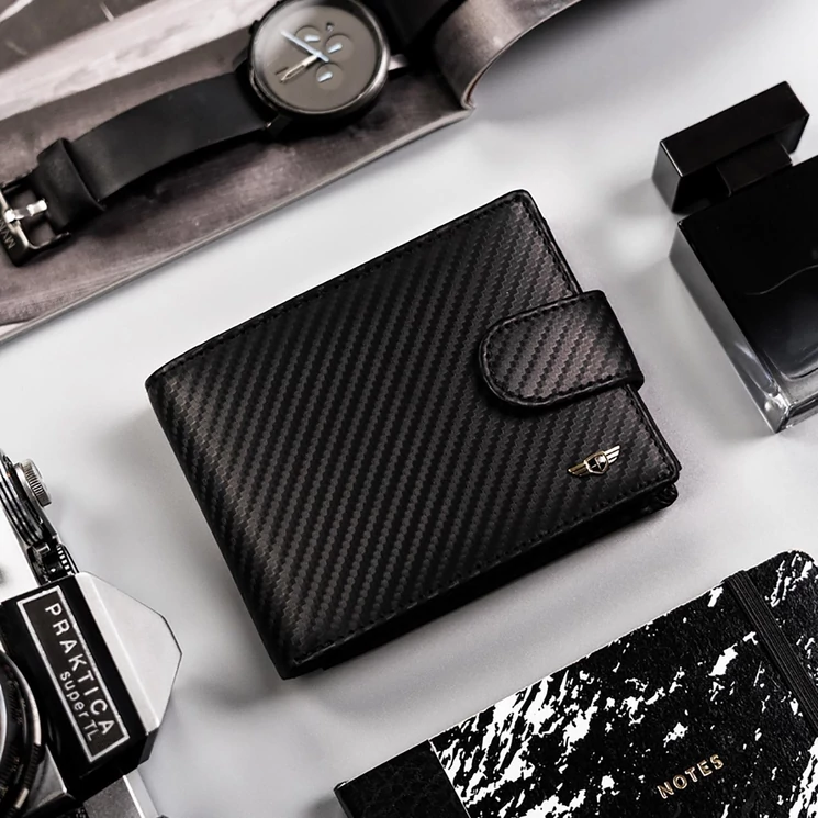 Peterson Valódi bőr Pénztárca