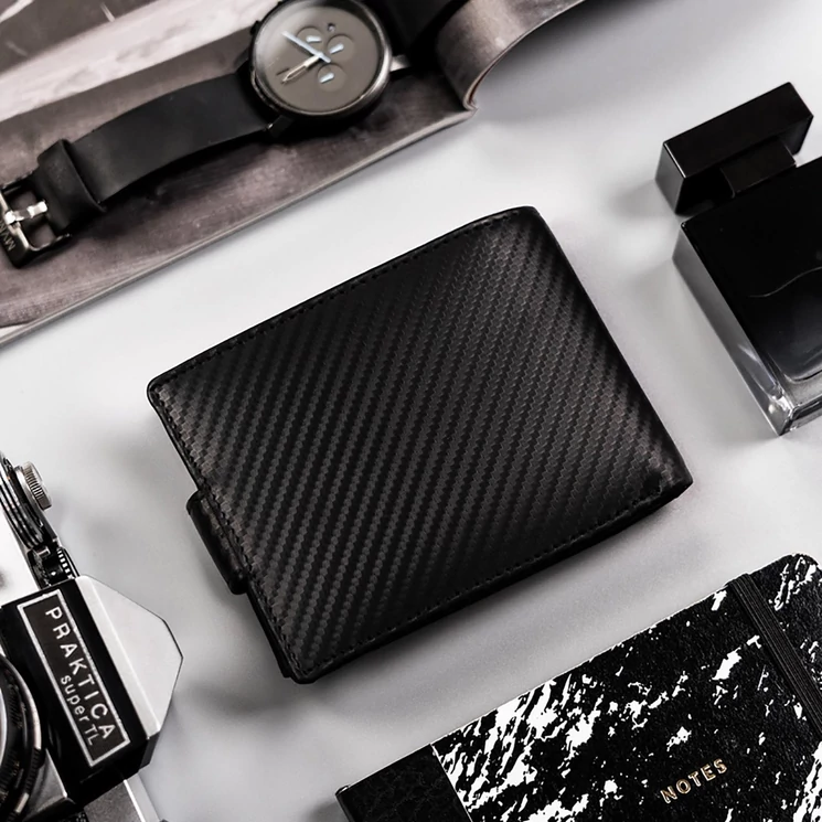 Peterson Valódi bőr Pénztárca