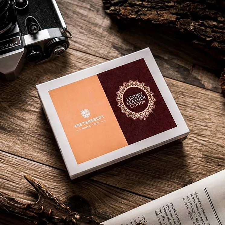 Valódi Bőr férfi pénztárca RFID védelemmel