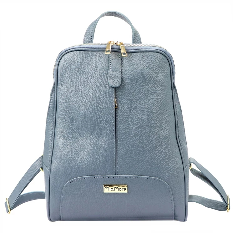 MiaMore Valódi bőr Hátizsák