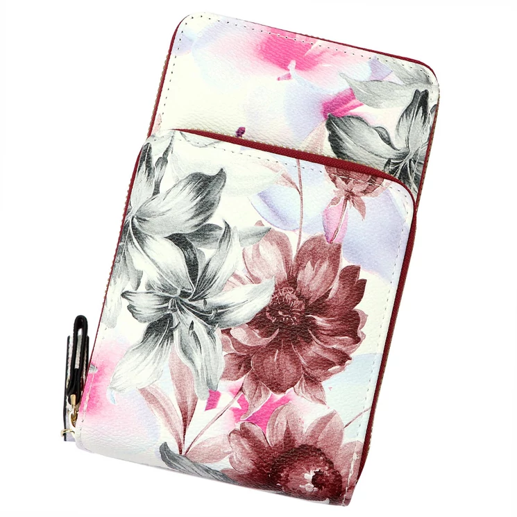 Jessica Virágos mobiltartós Női kistáska