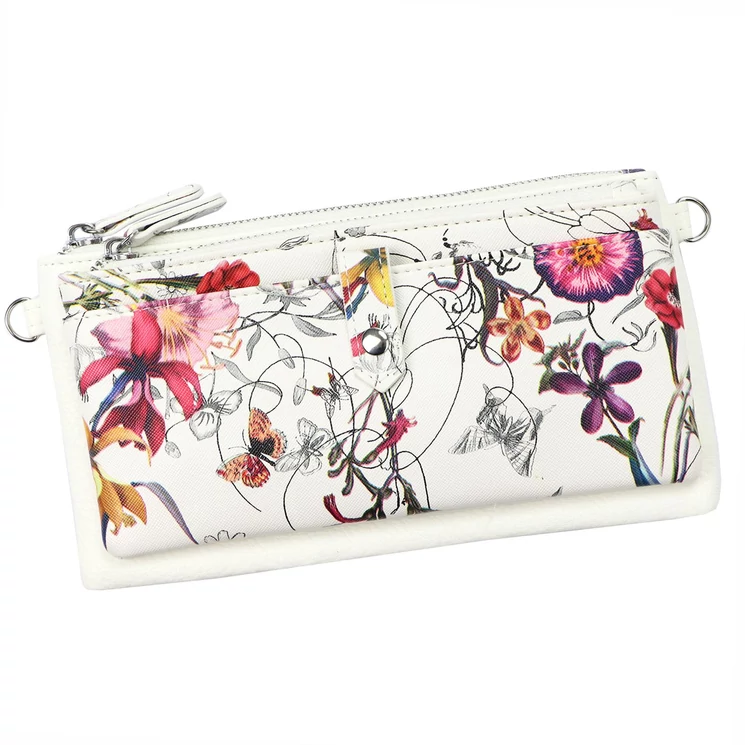 Paolo Bags Virágos női Pénztárca