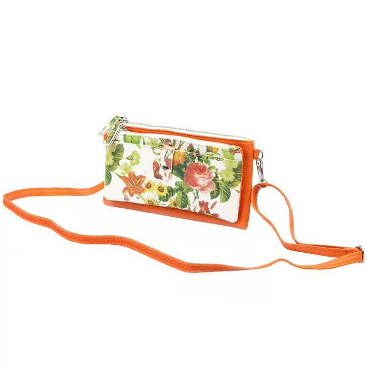 Paolo Bags Virágos női Pénztárca