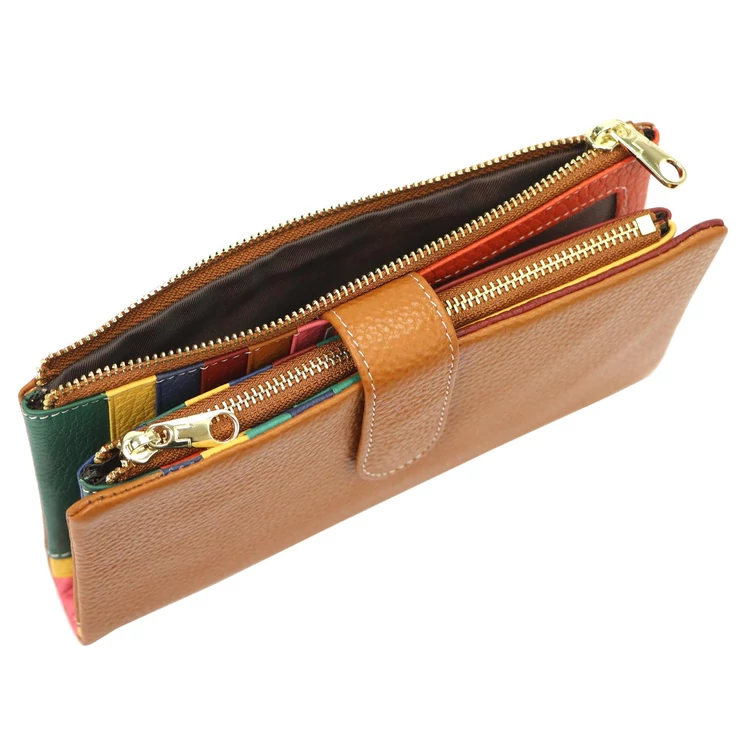 Eslee Valódi bőr Pénztárca