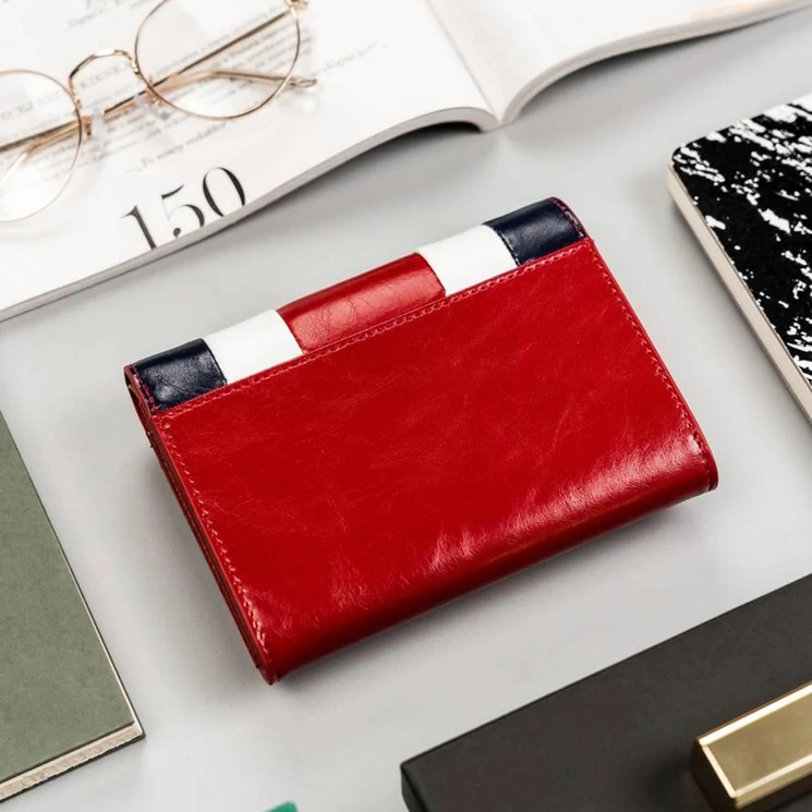 Peterson Valódi bőr Pénztárca