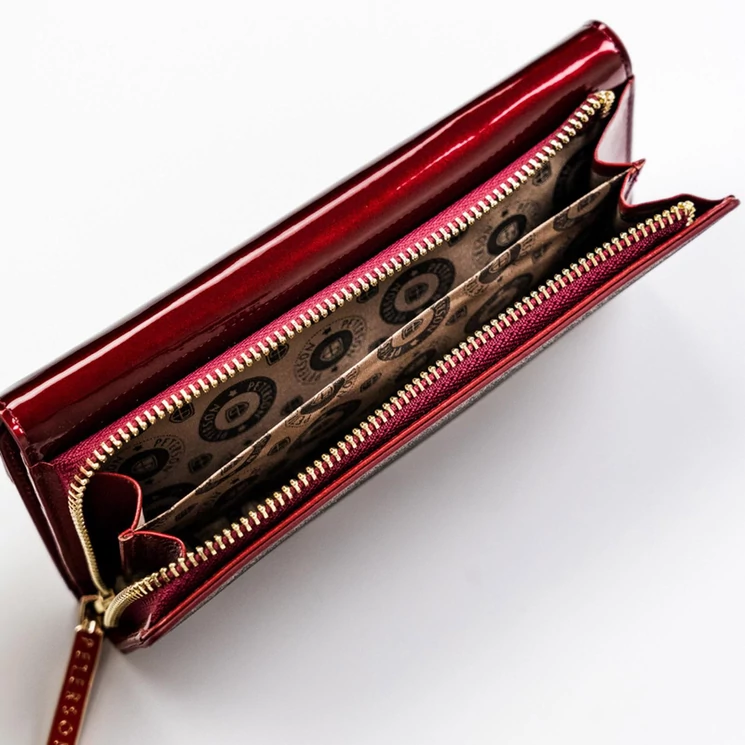 Peterson Valódi bőr Pénztárca