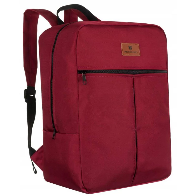 Peterson Hátizsák bordó színben
