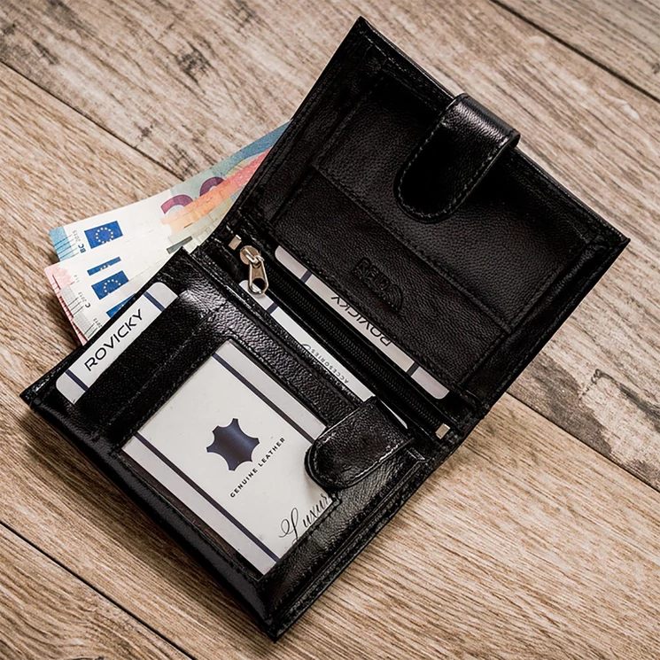 Rovicky Valódi bőr Pénztárca