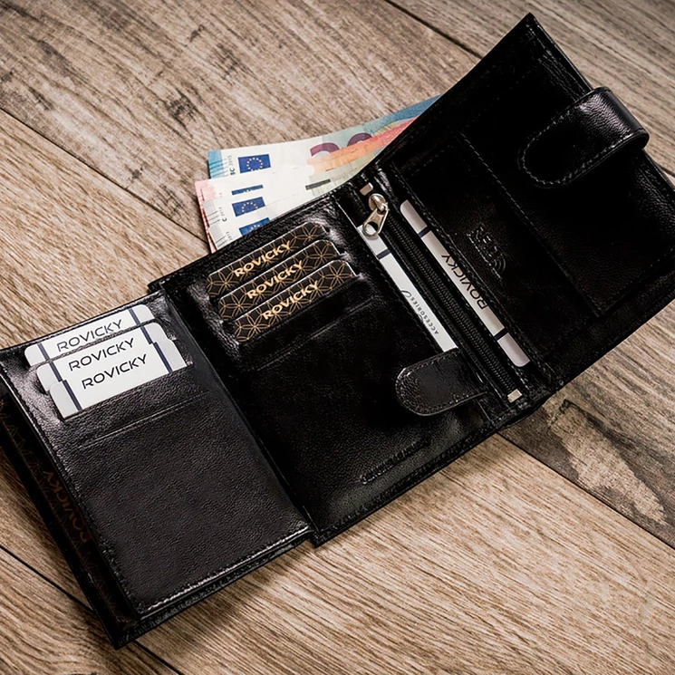 Rovicky Valódi bőr Pénztárca