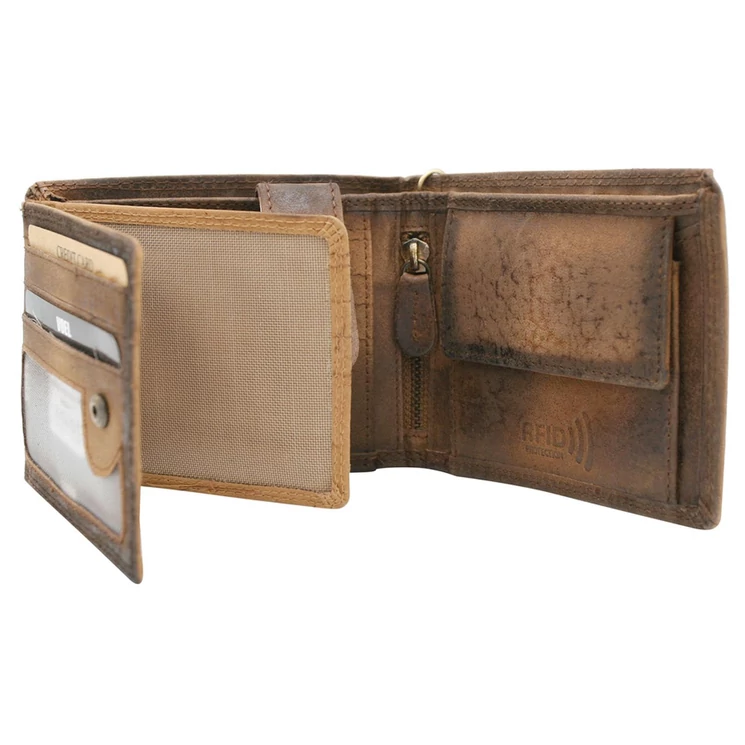 Classic Motorcycles Valódi bőr Pénztárca