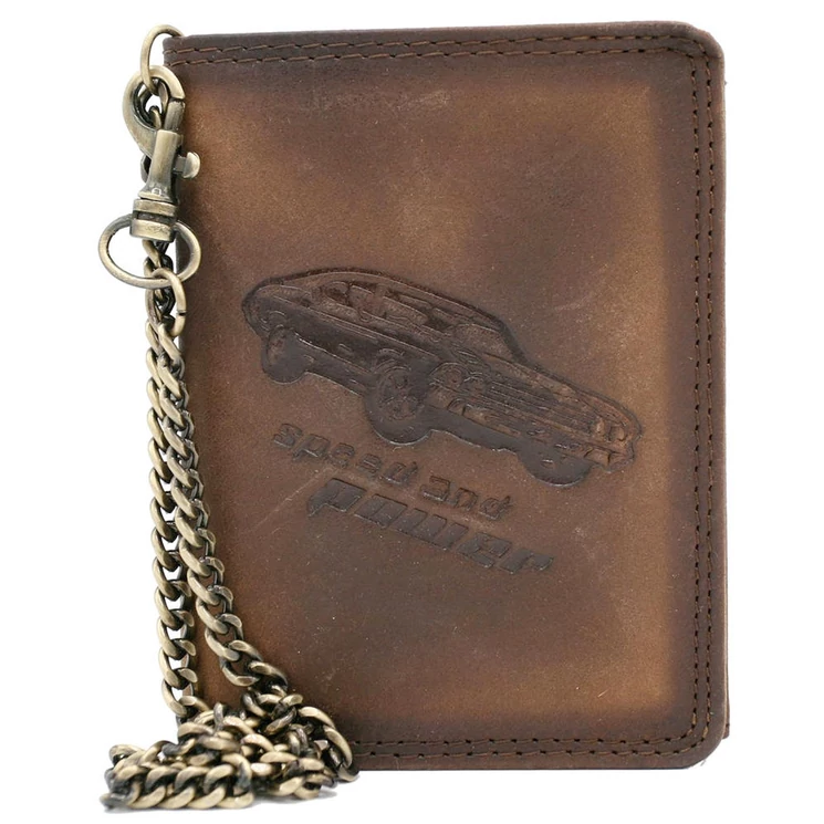 Autós Valódi bőr Pénztárca