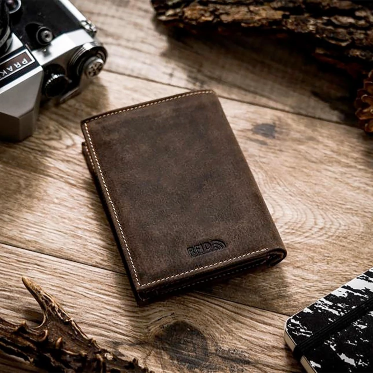 Peterson Valódi bőr Pénztárca