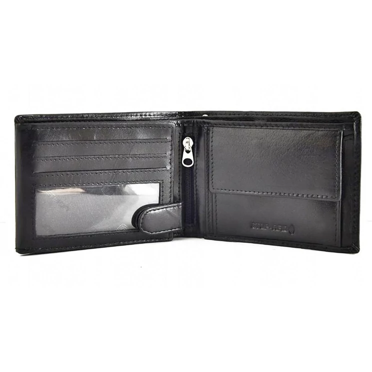 Láncos Peterson Valódi bőr Pénztárca díszdobozban